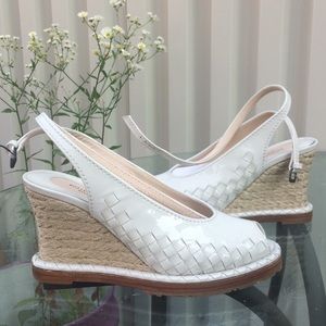 Classy cream wedge pumps Bottega Veneta BRAND NEW